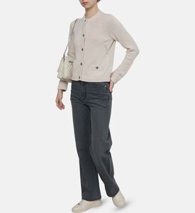 Marcya Straight Cashmere Cardigan