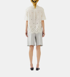 قميص مارتي قطن مطرز