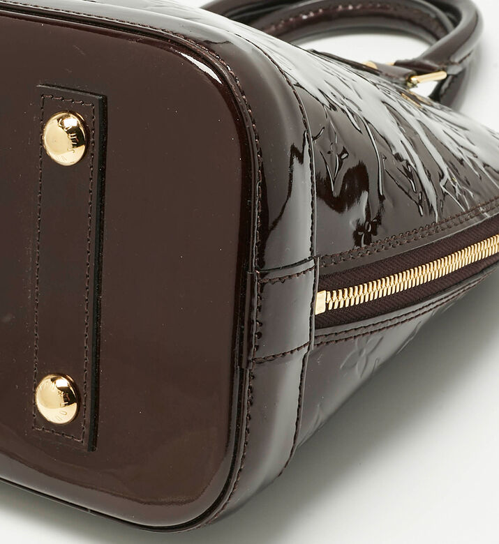 Louis Vuitton Preowned Louis Vuittonpatent Leather Double Rolled Top Handles Bag, Packshot View