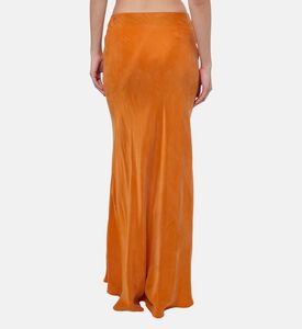 Niluu Ruffle Hem Maxi Skirt, Model View