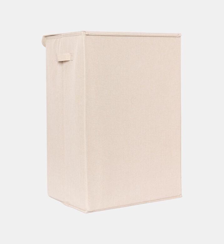 Home Deco and More Iron Fabric Laundry Basket, Packshot View