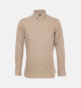 Hackett London Shirt Ess, Green, Xl, Packshot View