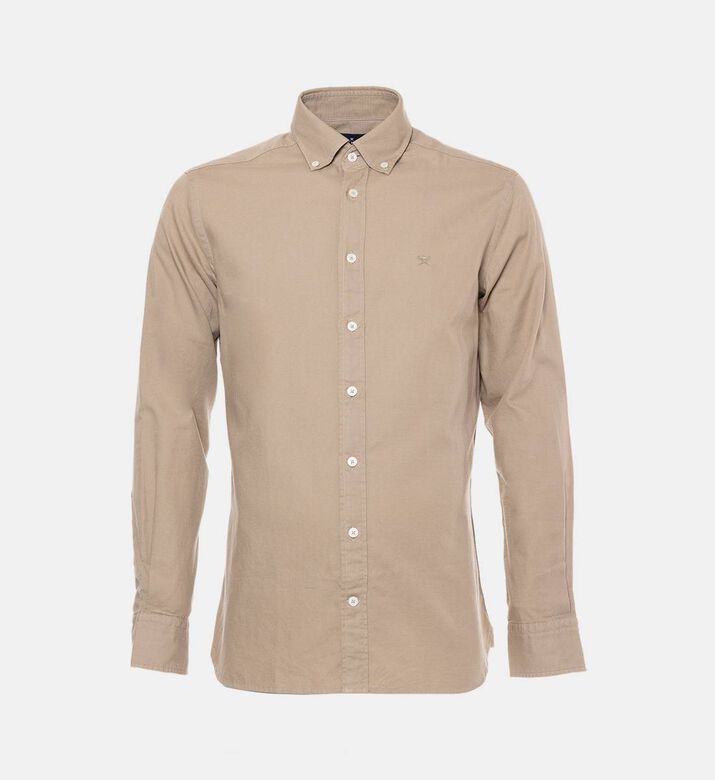 Hackett London Shirt Ess, Green, Xl, Packshot View