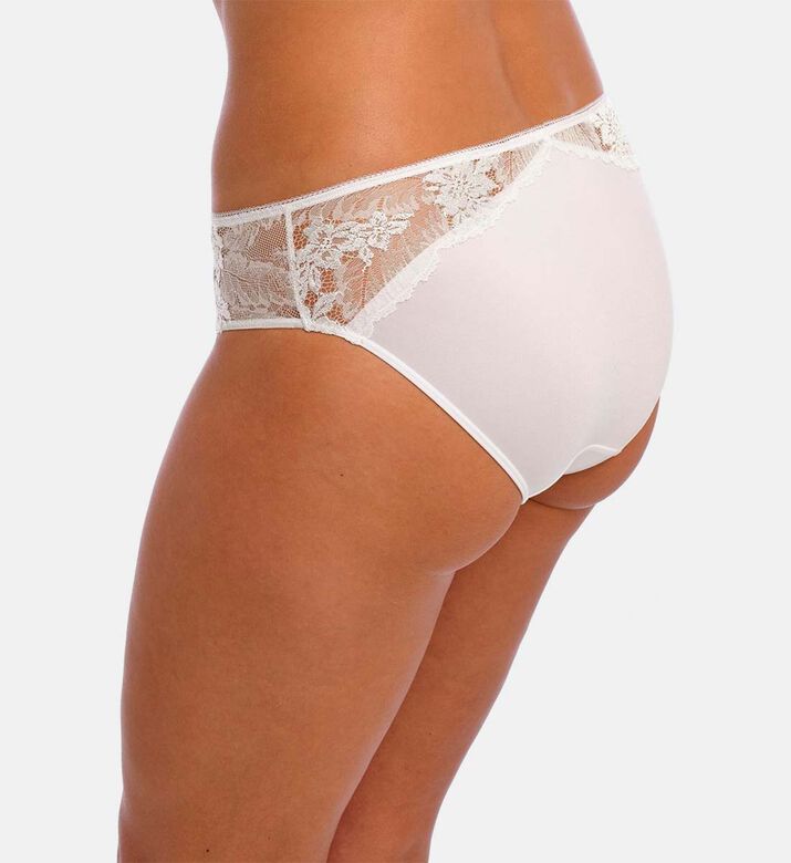 Lace Panels Mid-rise Briefs