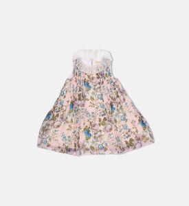 All-over Flower-print Sleeveless Dress All-over Flower-print Sleeveless Dress