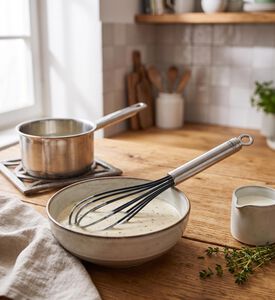 Rosle Silicone Flat Whisk, Model View