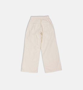 Cotton Elastic Waistband Pants