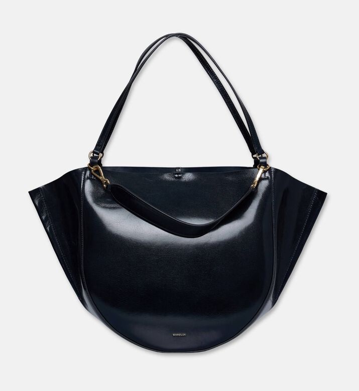 Wandler Hortensia Palissander Glaze Tote Bag, Navy, Packshot View