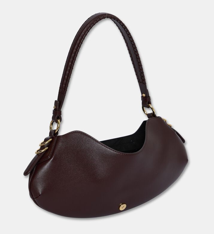 Ganni B-kat Leather Shoulder Bag, Packshot View