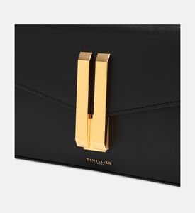 Demellier Oblong Shoulder Chain Handbag, Black, Packshot View