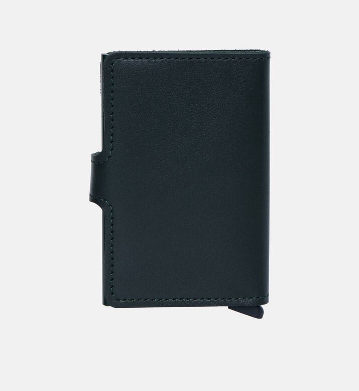 محفظة صغيرة فينتيج بلون رمادي أخضر