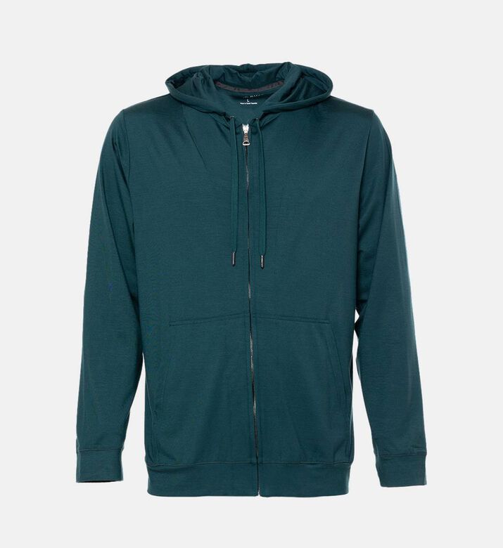 Basel Cotton Stretch Zipped Hoodie Basel Cotton Stretch Zipped Hoodie