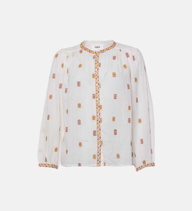 Daphne Pleated Loose-fit Shirt