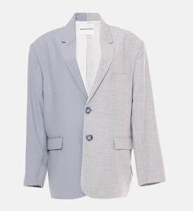 Zelda Oversized Two-tone Blazer