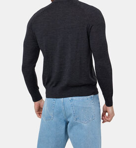 قميص بولو بلاتو صوف محبوك