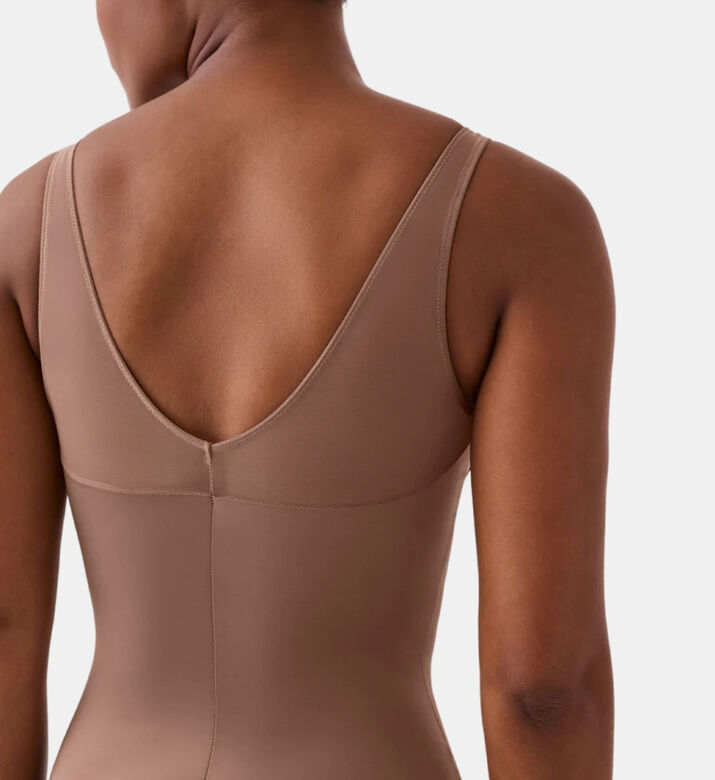 Sheer-detail Thong Bodysuit