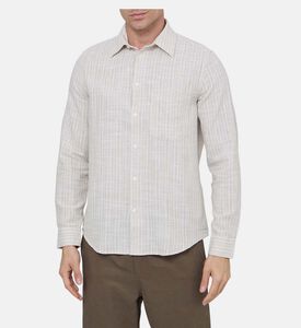 قميص بنقشة مخططة