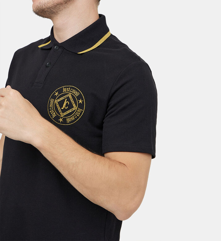 Cotton Embroidered-logo Polo Shirt