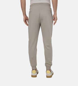 Cotton Structured Embroidered Joggers