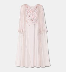 Suzy Matar Embellished Cape Gown, Packshot View