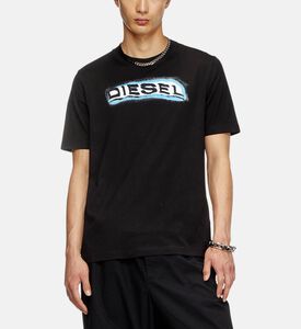 T-adjust-r4 Puff-print Logo Graphic T-shirt