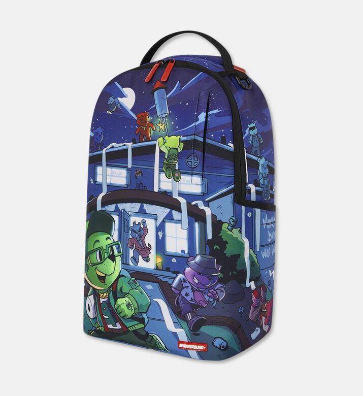 Sprayground Money Ville-print Zip Fastening Backpack, Packshot View