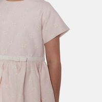 Eryna Tonal Jacquard Girl Dress