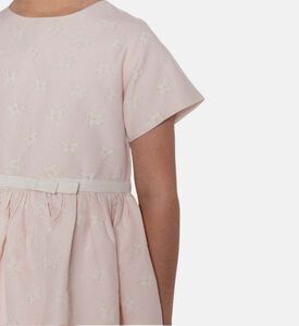 Eryna Tonal Jacquard Girl Dress