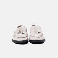 Suede Tassel Loafer