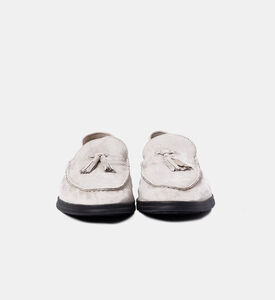 Suede Tassel Loafer