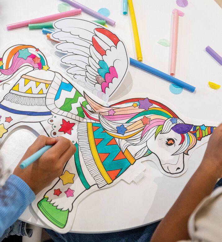 Ara creative Giant Unicorn Inflatable, Packshot View