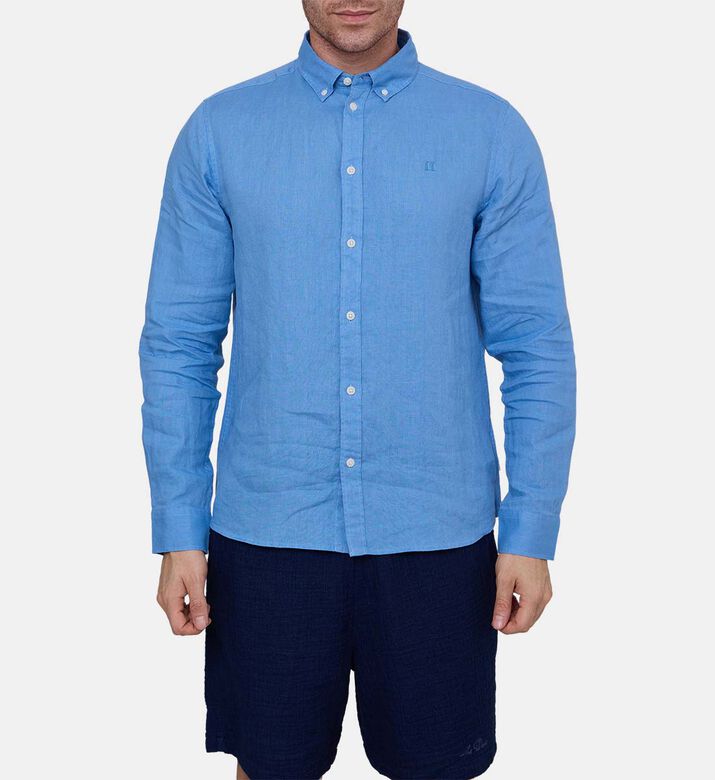 Konrad Linen Long-sleeve Shirt