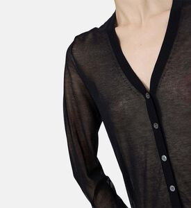 كارديغان اتريتات قطن شفاف