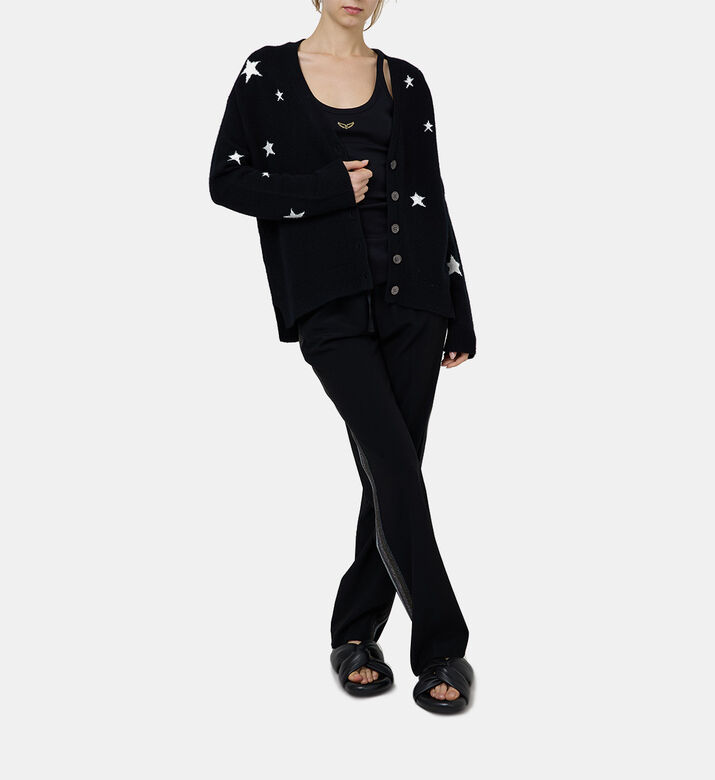 Mirka Cashmere Stars Cardigan