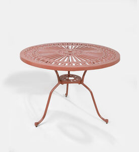 Home Deco and More Bistro Dining Table With 2 Chairs Red, Packshot View