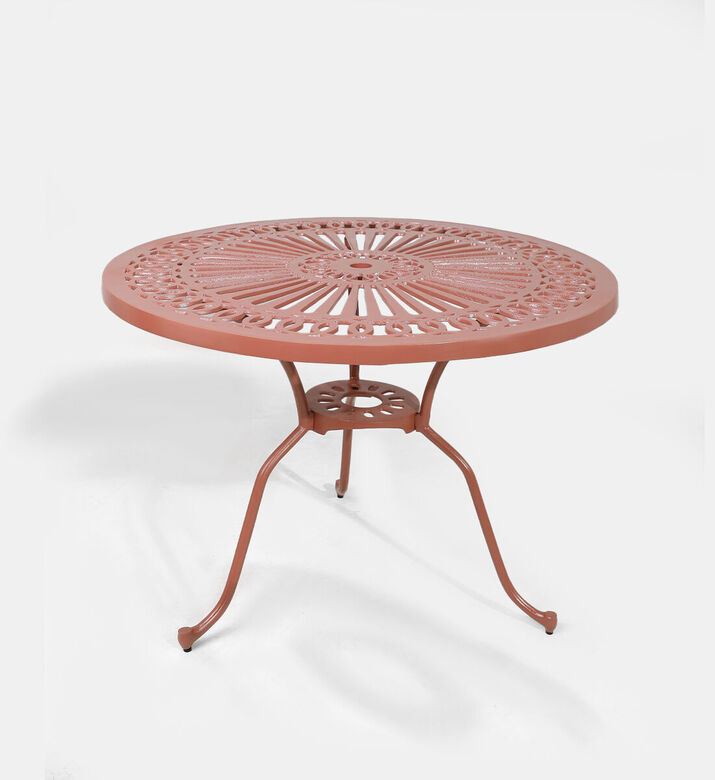 Home Deco and More Bistro Dining Table With 2 Chairs Red, Packshot View