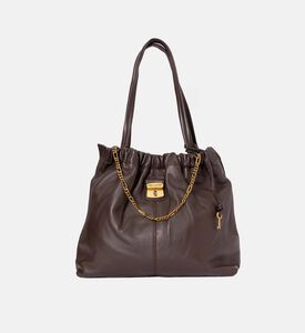 Marc Jacobs Lamb Leather Top Handle Tote Bag, Dark-brown, Packshot View