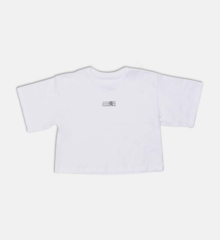 Numeric-print Short-sleeve T-shirt