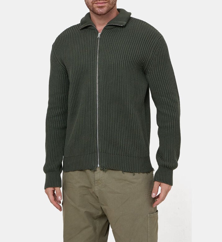 جاكيت قطن مضلع جاكيت قطن مضلع