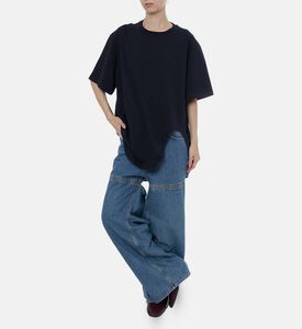 Side Slit Short-sleeve T-shirt