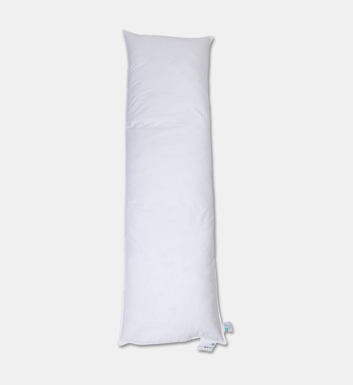 Suite702 Goose Feather Bedmate Pillow, White, 50x180-cm, Packshot View