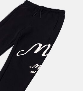 بنطال بخصر مطاطي وقصة عادية