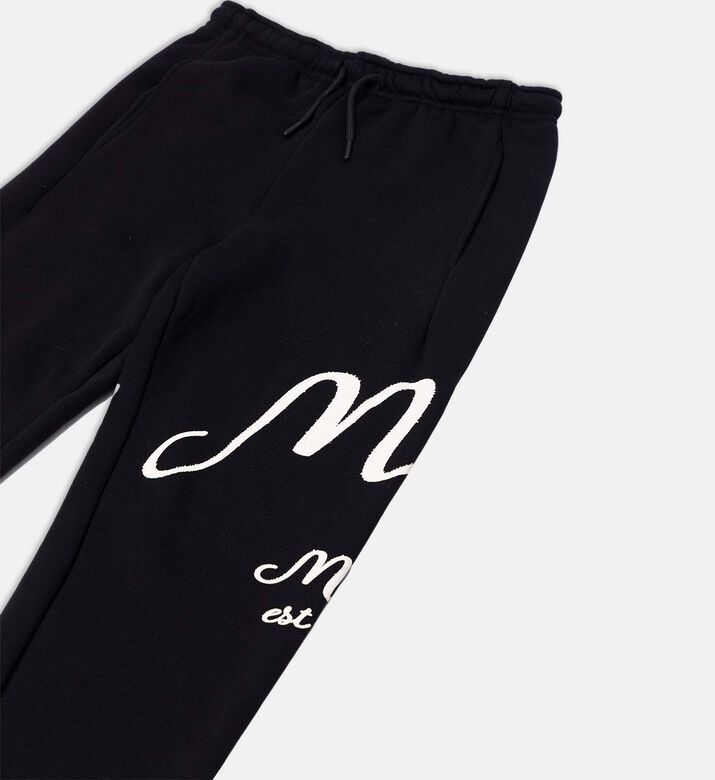 Elastic Waistband Regular-fit Pants