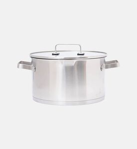 Home Deco and More Tempered Glass Lids 6-piece Cookware Set, Packshot View