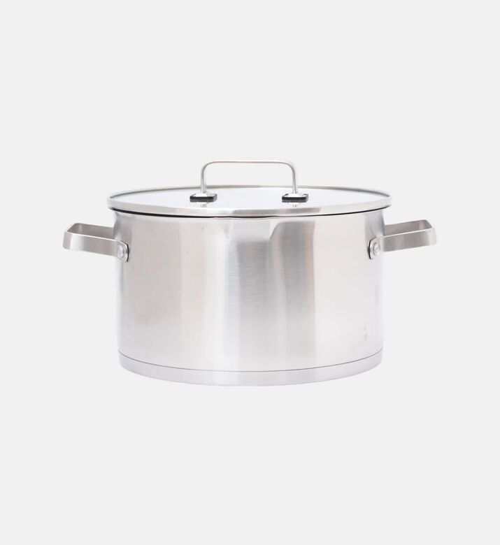 Home Deco and More Tempered Glass Lids 6-piece Cookware Set, Packshot View
