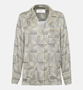 سترة قميص قماش الكتابة على الجدران