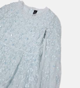 Needle And Thread Etheral Blooms Ruffle Mini Dress, Packshot View