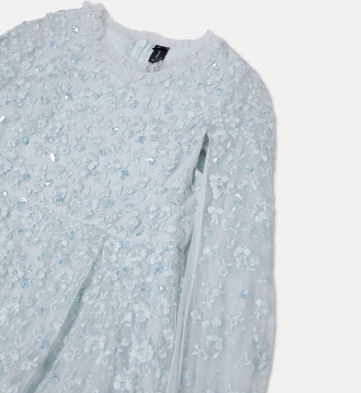 Needle And Thread Etheral Blooms Ruffle Mini Dress, Packshot View