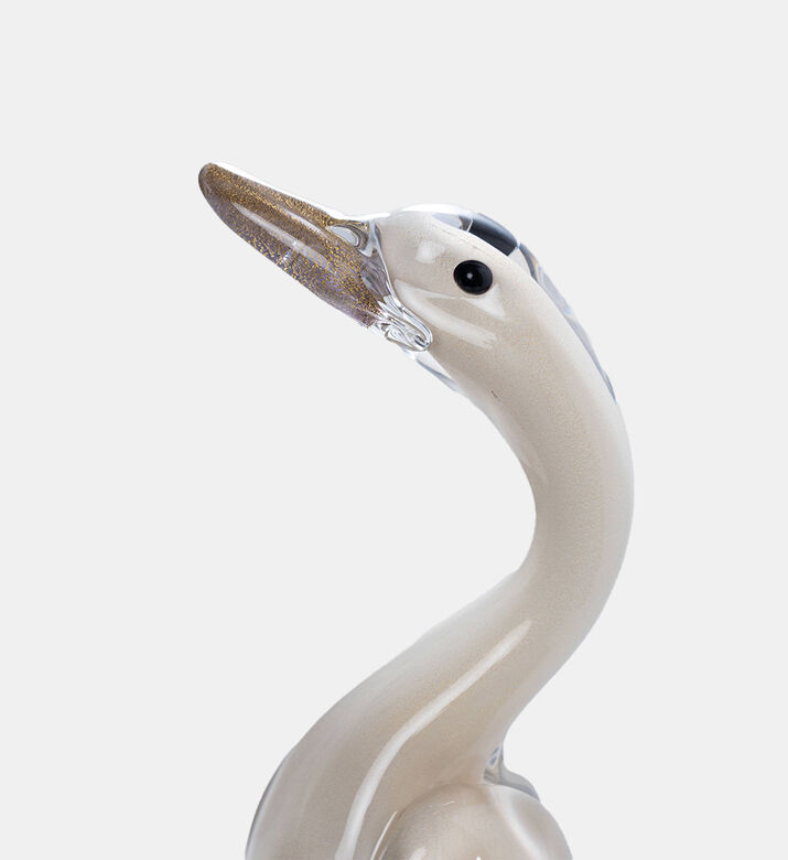 طقم قطعة مركزية كريستالية بشكل بطّة