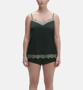 Satin Secrets Lace Top Satin Secrets Lace Top